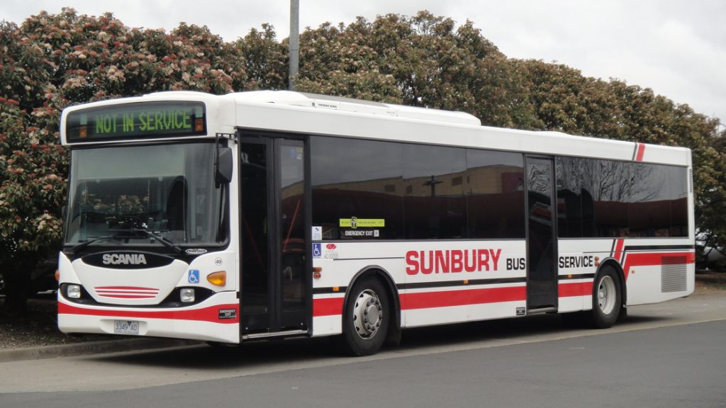 Sunbury bus.