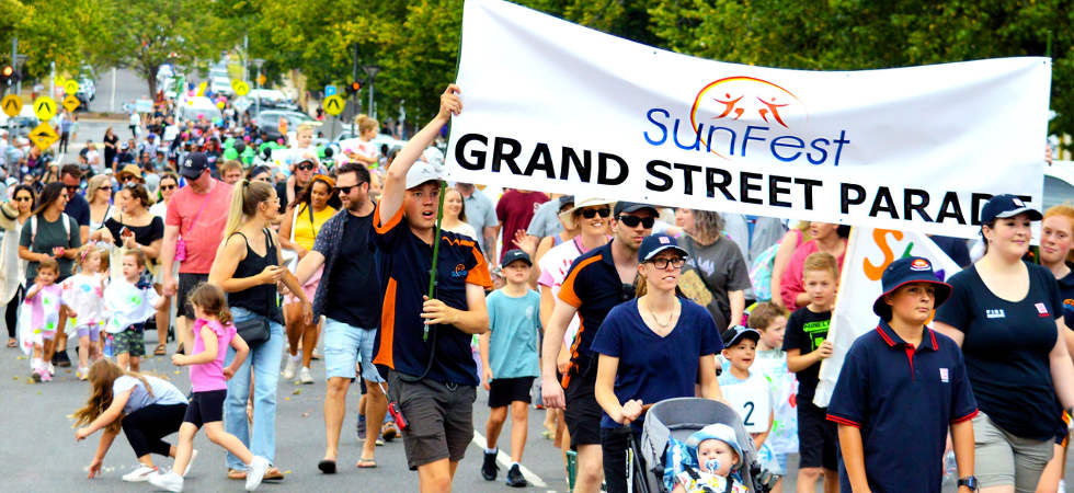 SunFest grand street parade.