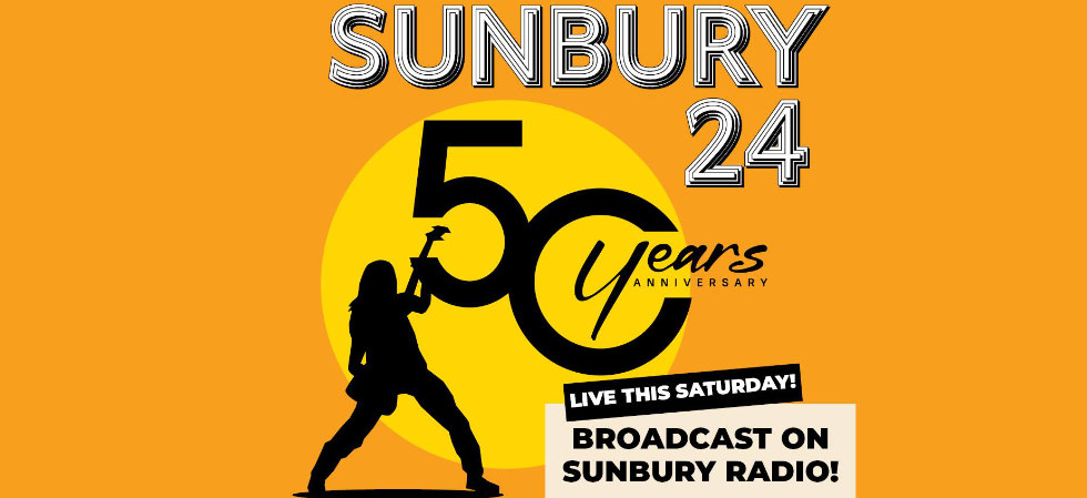 Sunbury festival 24 - live on Sunbury Radio.