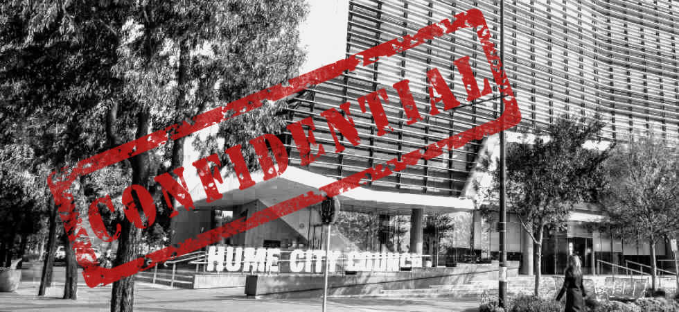 Hume council confidential