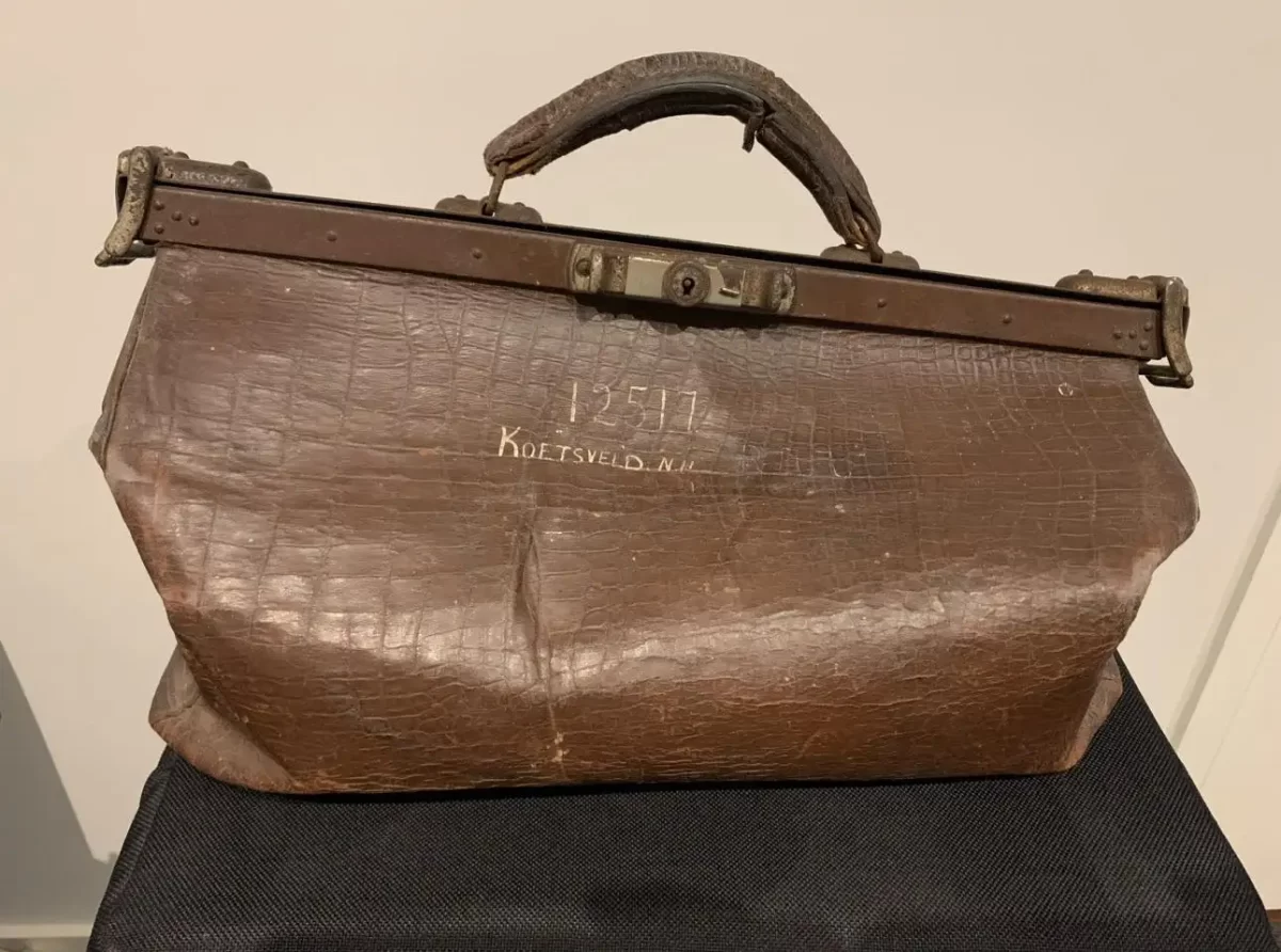 The Gladstone bag discovered on Facebook. Photo / Dave White