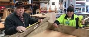 Sunbury Men's Shed.