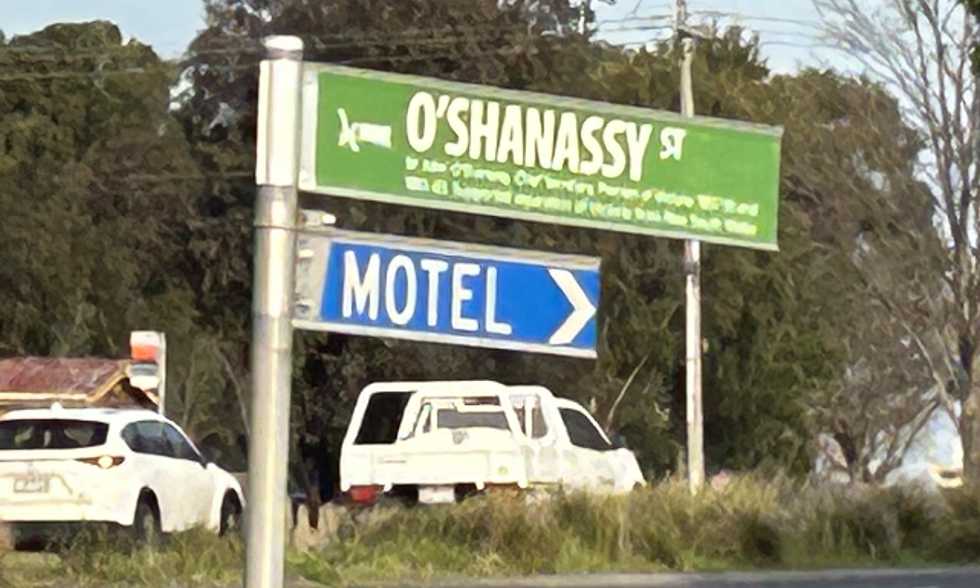 O'Shanassy Street sign.