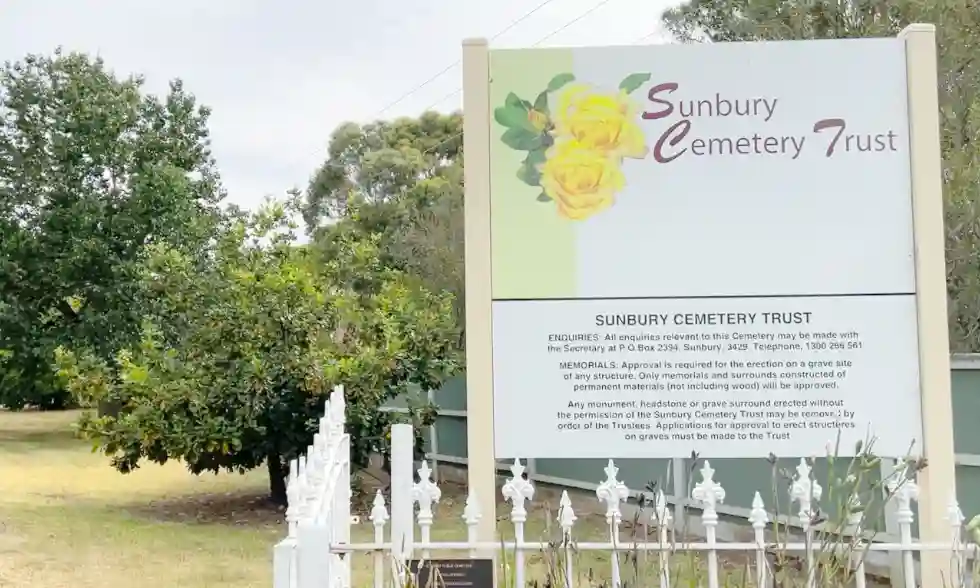Sunbury Cemetery, Shields Street. Photo / Sunbury Life.