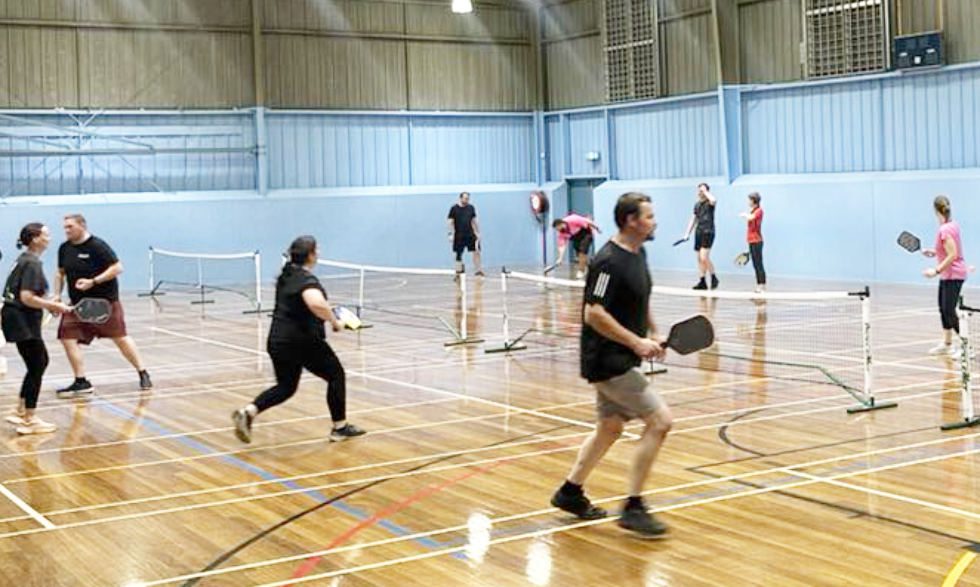Sunbury Pickleball Club in action. Photo / supplied.