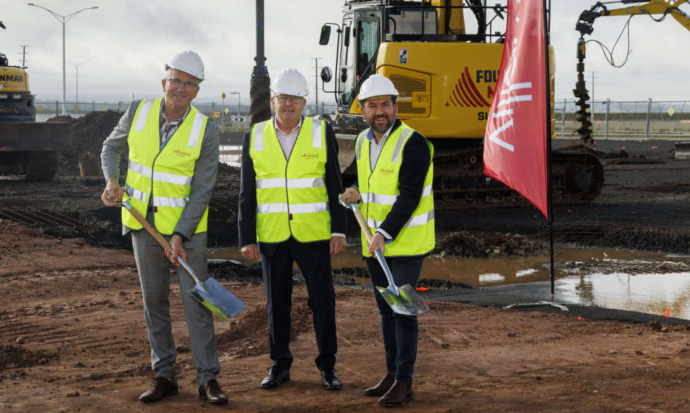 l-r Villawood executive director Rory Costelloe, Villawood CEO Alan Miller, Sunbury MP Josh Bull.jpg