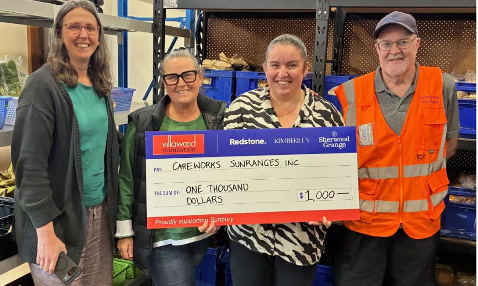 Sunbury Careworks will put its grant from Villawood Properties to good use. Photo / supplied.